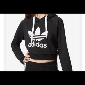 Adidas crop sweater